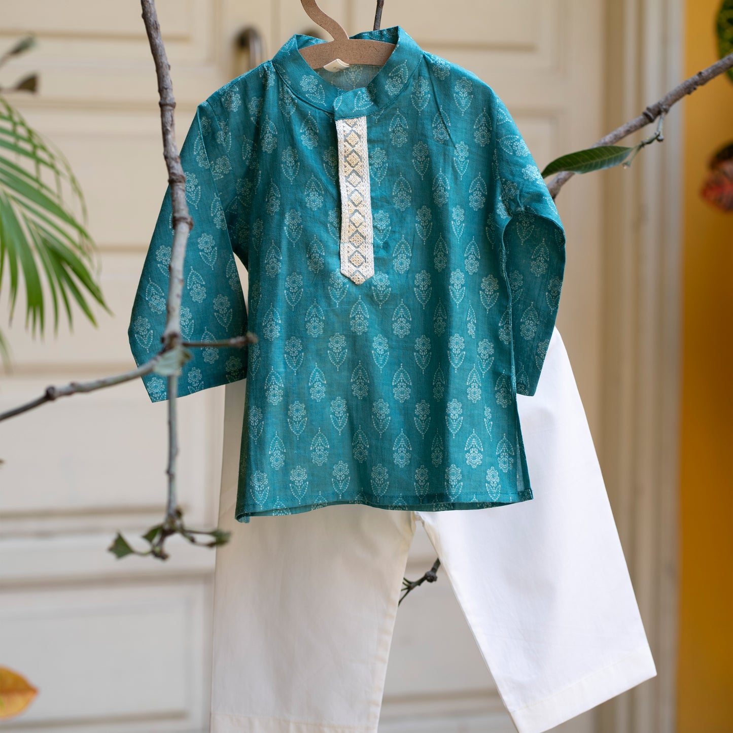 Noor Infant Boys Turq Kurta Set - Firky