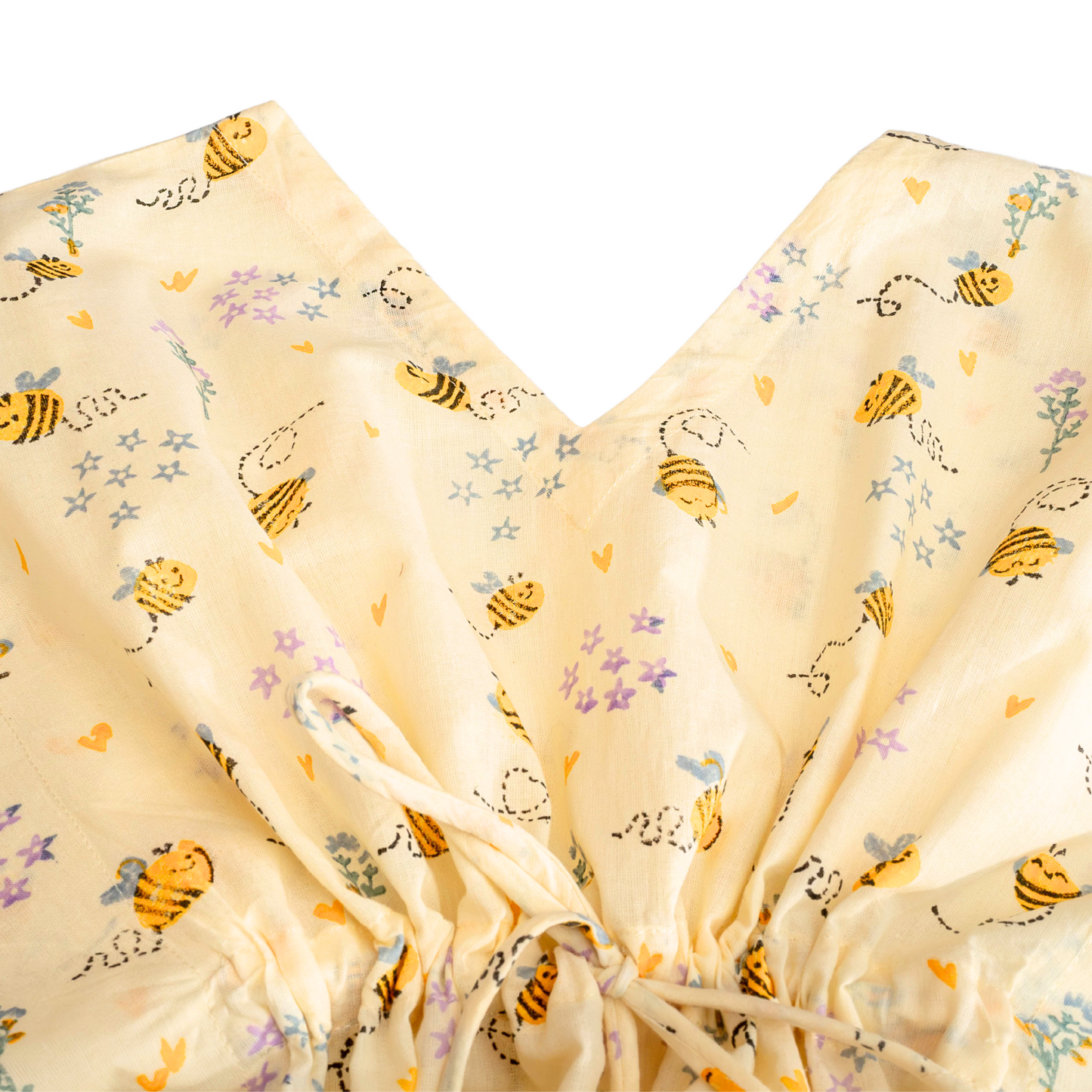 Girls Bumble Bee Ruffle Kaftan