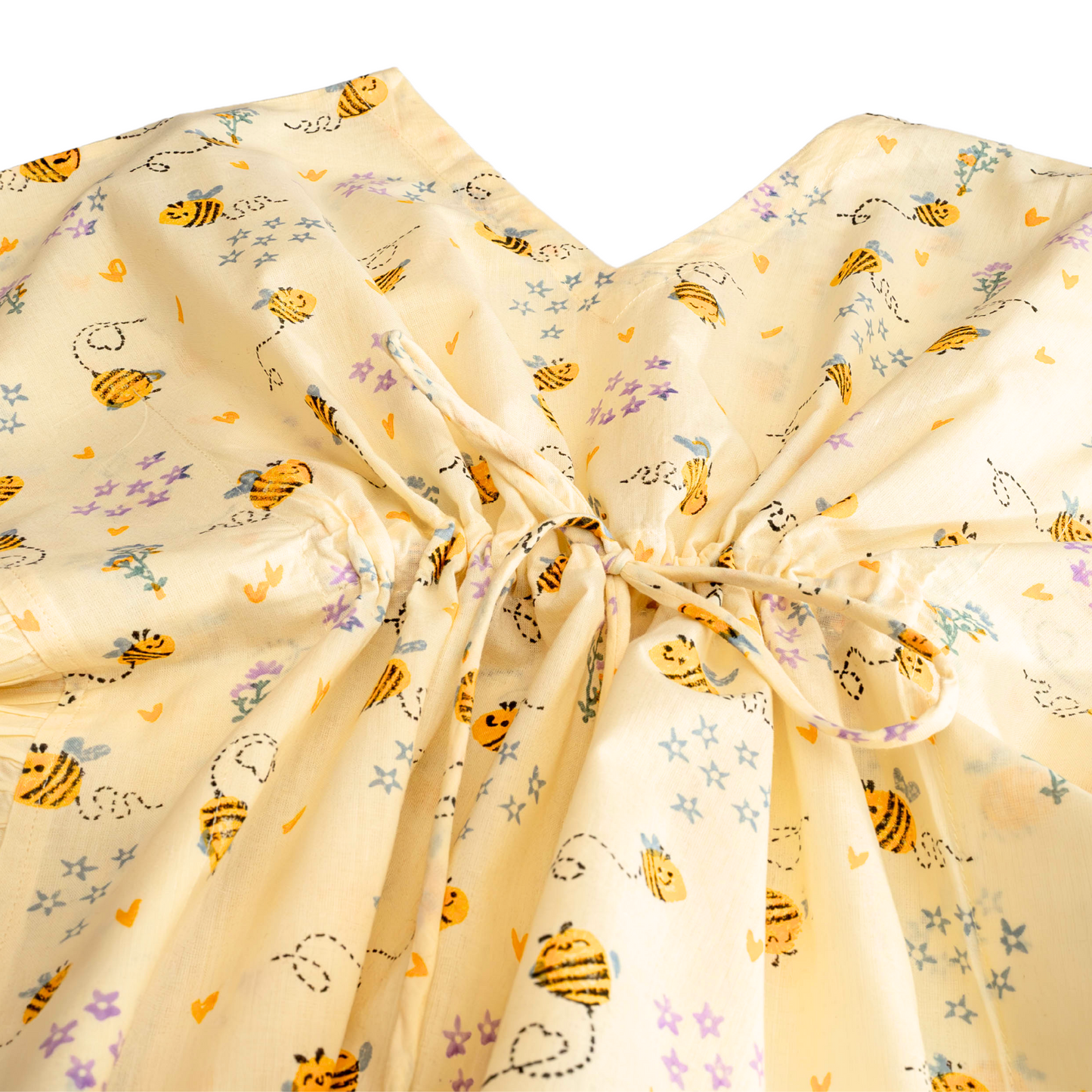 Girls Bumble Bee Ruffle Kaftan