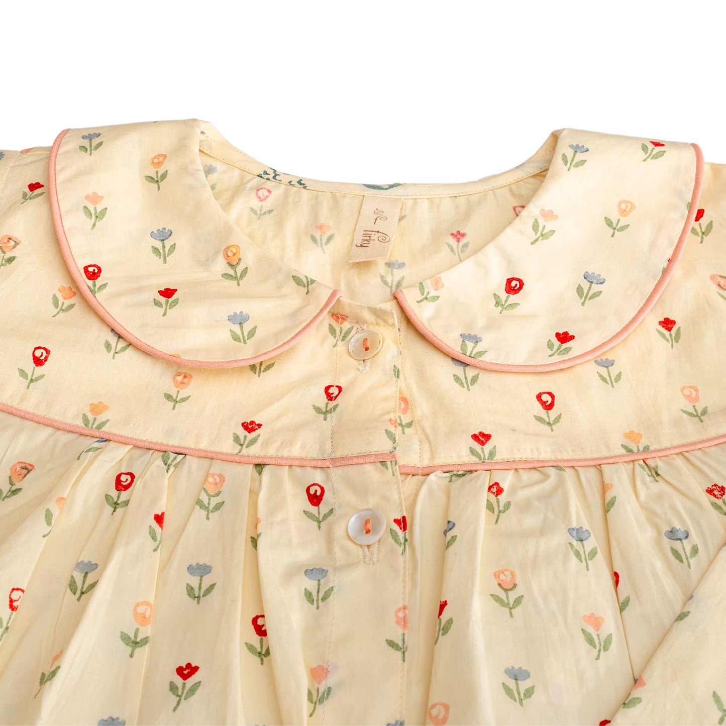 Rose Buds Peter Pan Short Night Suit