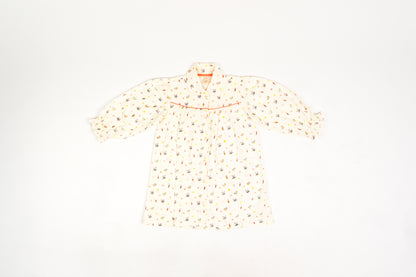 Bunny and Carrot Peter Collar Dress - Firky