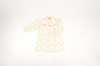 Bunny and Carrot Peter Collar Dress - Firky