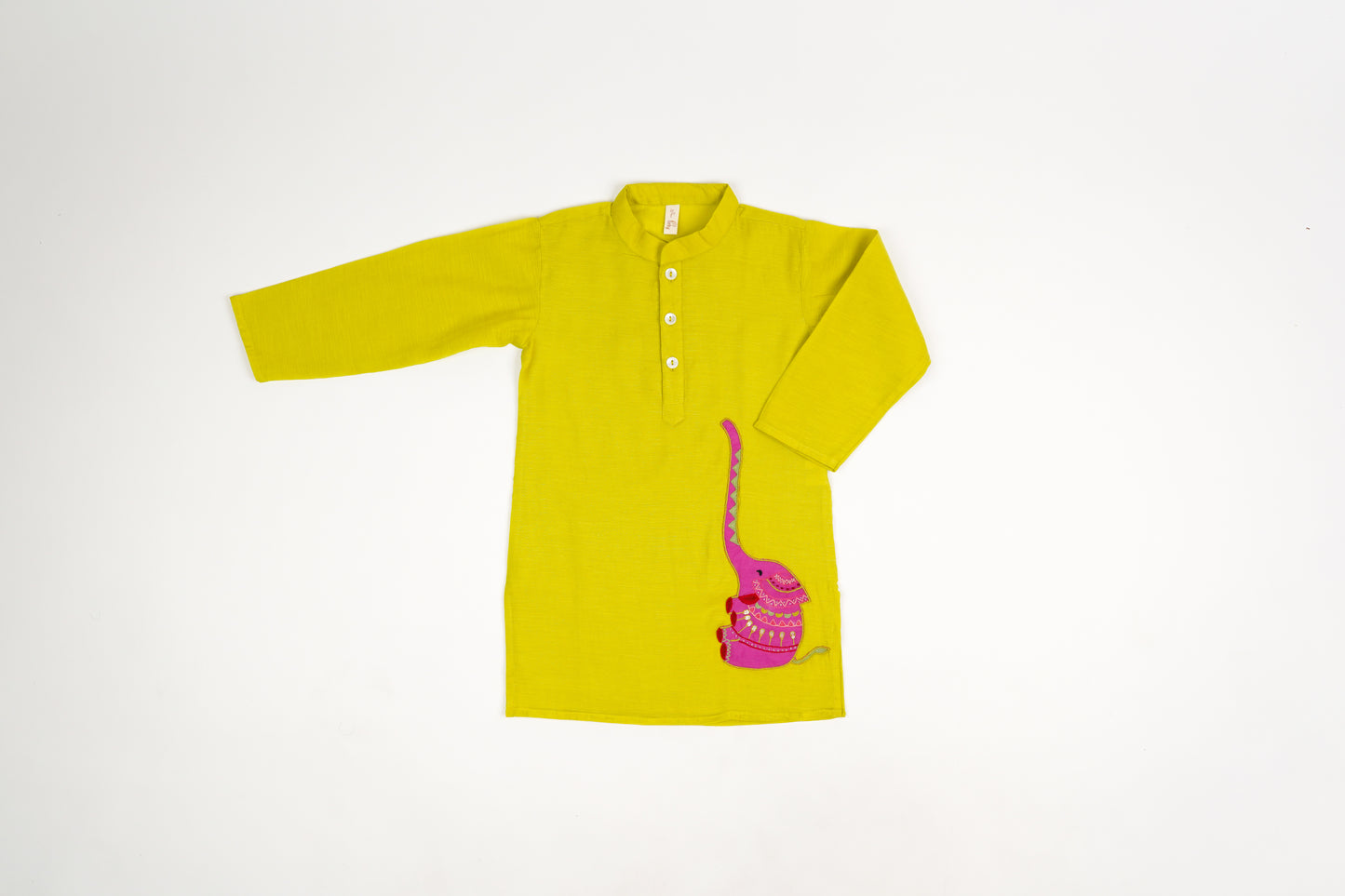 Chota Hathi Applique Kurta Pajama Set - Firky