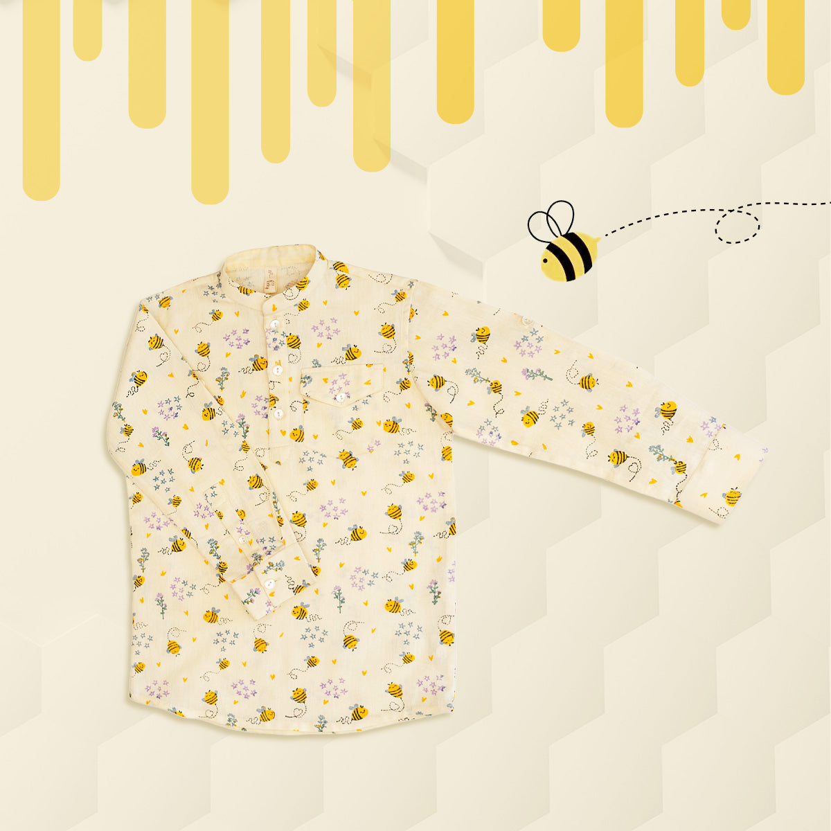 Bumblebee Kurta Shirt